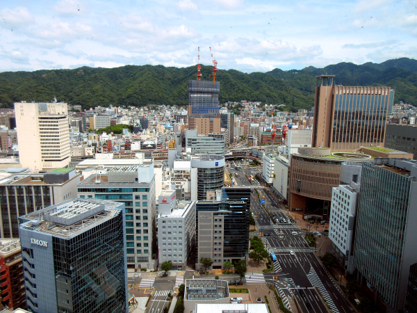神戸市役所 24階展望ロビー 神戸ルミナリエ
